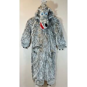 Vintage Chrisha Playful Plush Big Bad Wolf of Little Red Riding Hood Costume